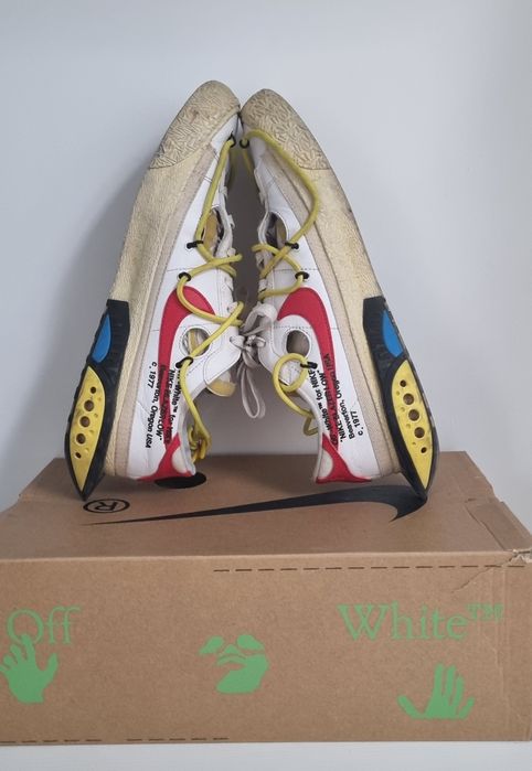 Nike Blazer Low Off-white university red