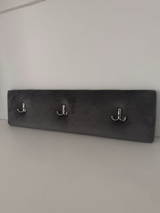Cuier perete tapitat 60x16 cm (nou)