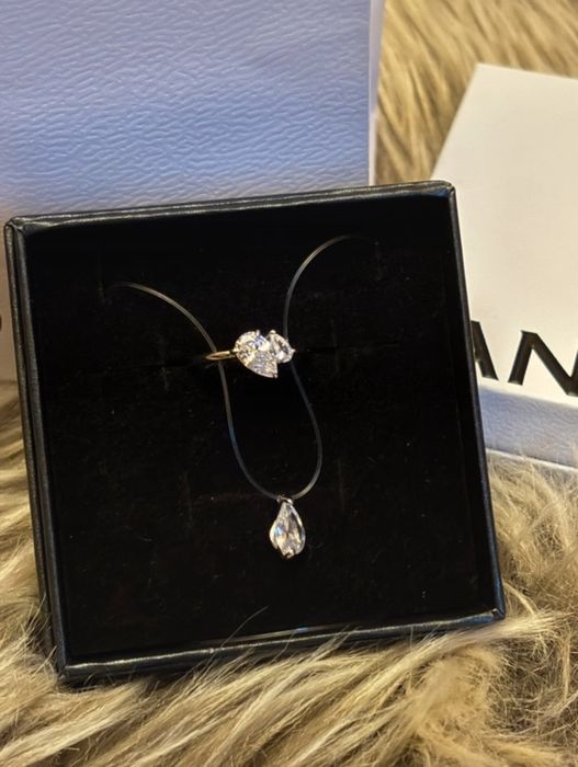 Set din argint SI zirconiu