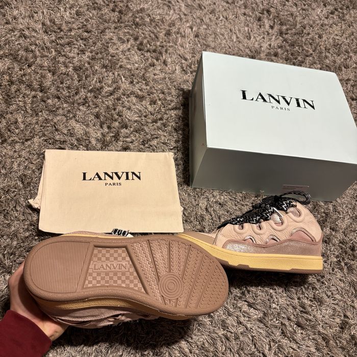 Adidasi Lanvin Curb pink 43