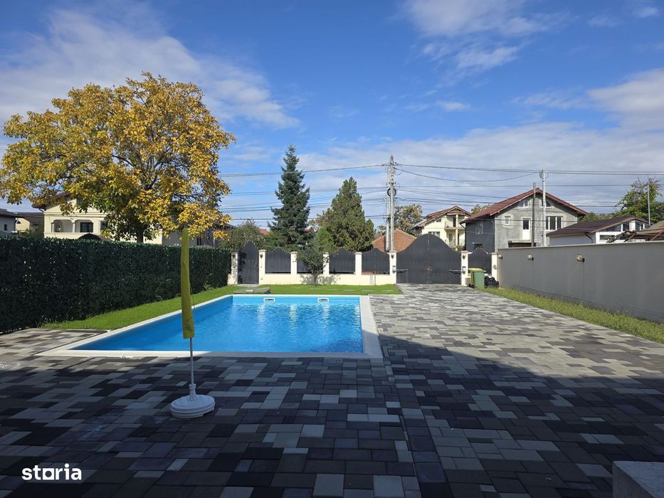 Vila individuală cu piscină privată,, teren 1000 mp – Pipera