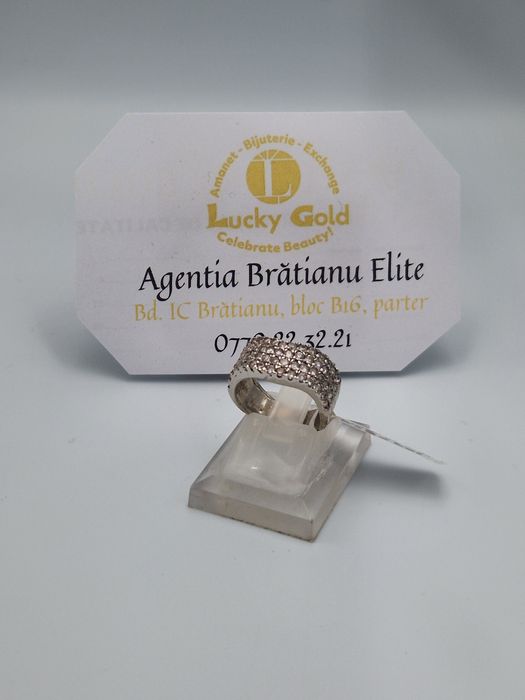 Inel 14 K 5,89 Gr mărimea 10 cod 2927