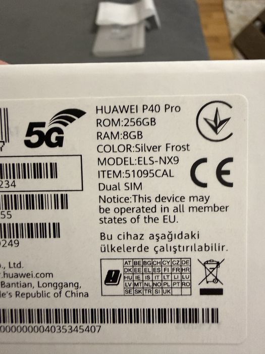 Huawei P40 Pro 256GB