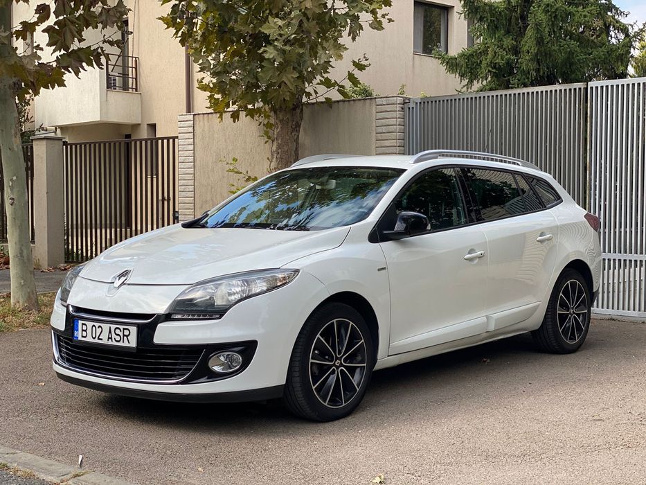 Renault Megan 3 BOSSE Alb Perlă  1.6 Diesel 2013 Unic Propietar