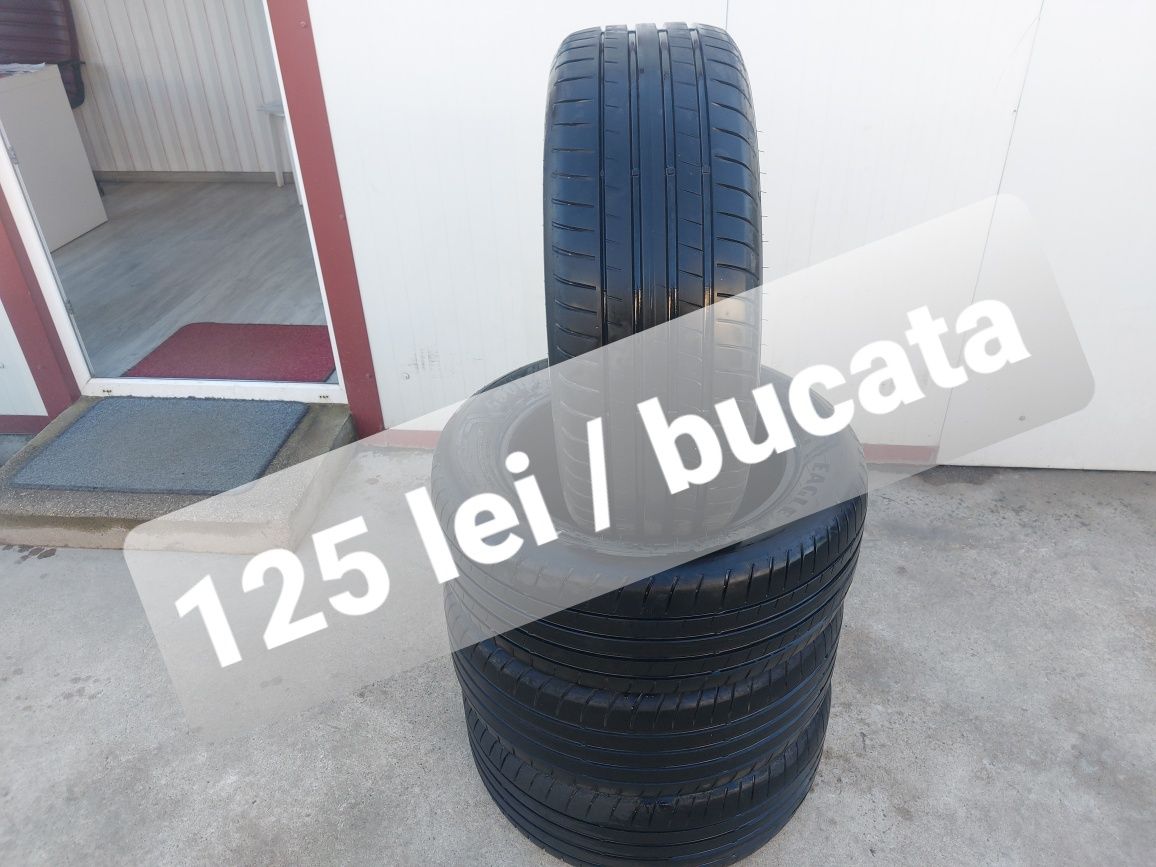 125 lei bucata! Set anvelope de vara 235 55 18 Goodyear dot 2020