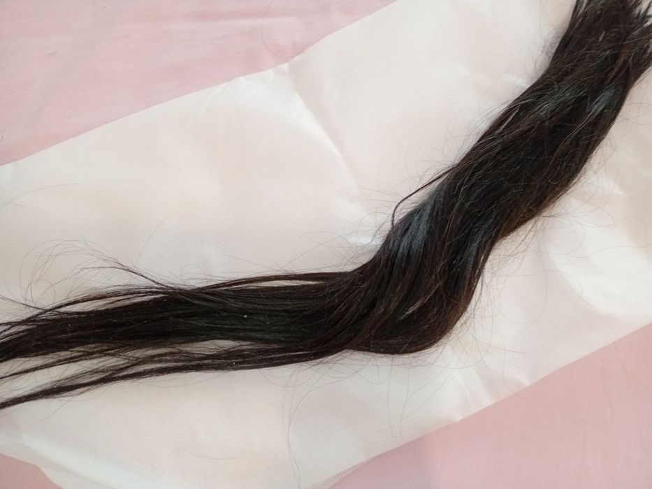 Волосы натуральные для наращивания 45см