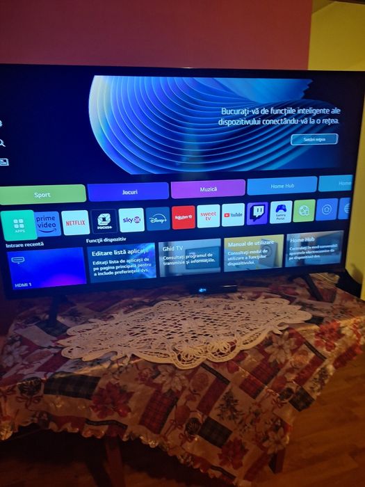 Vand televizor LG  diag onala 139 cm
