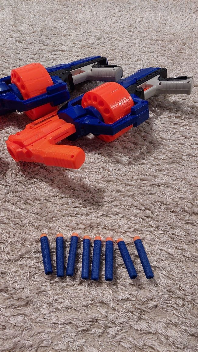 Nerf surgefire elite . 350  lei amandoua si 110 gloante  .