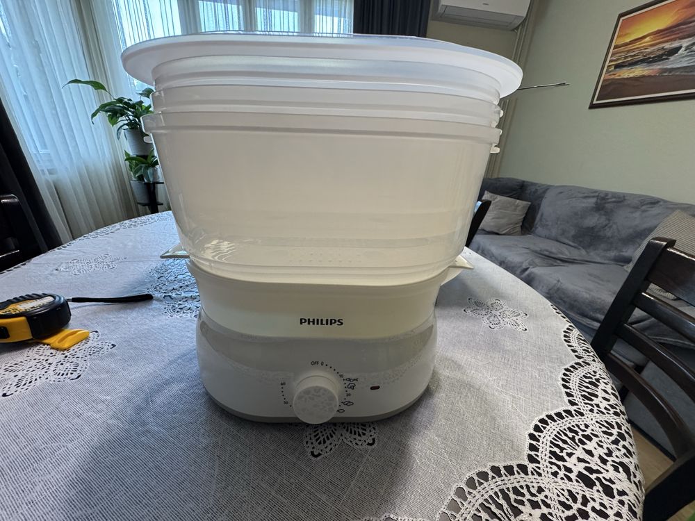 Уред за готвене на пара Philips