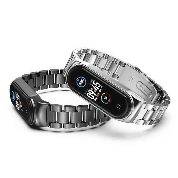 Curea metalica bratara fitness Xiaomi Mi Band 5 / Xiaomi Mi Band 6
