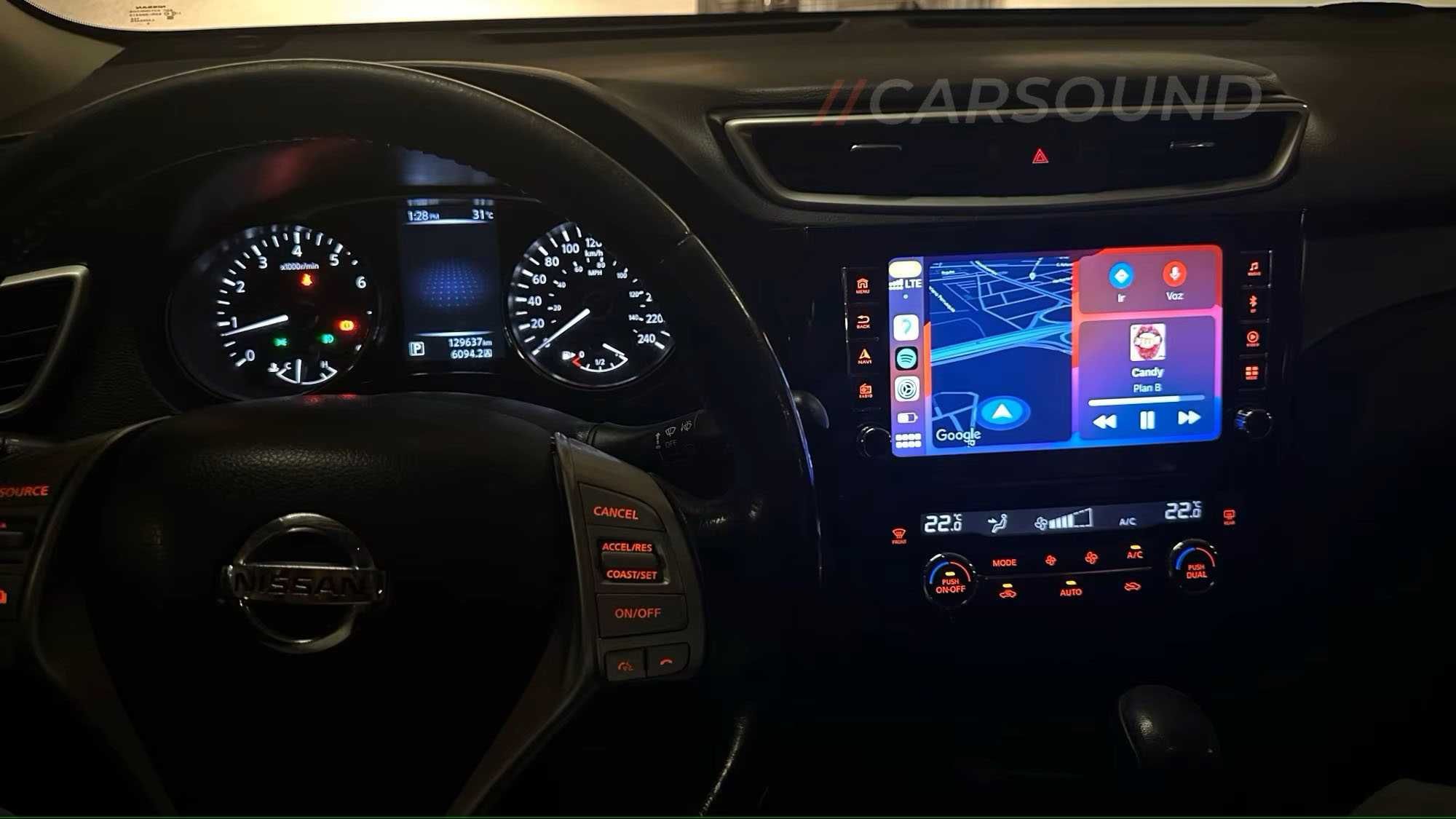 X-Trail - 10.1" Android 14 Мултимедия Nissan 13-17 Навигация Андроид