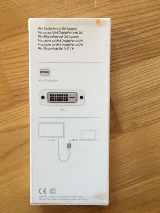 Apple Mini DisplayPort за DVI адаптор
