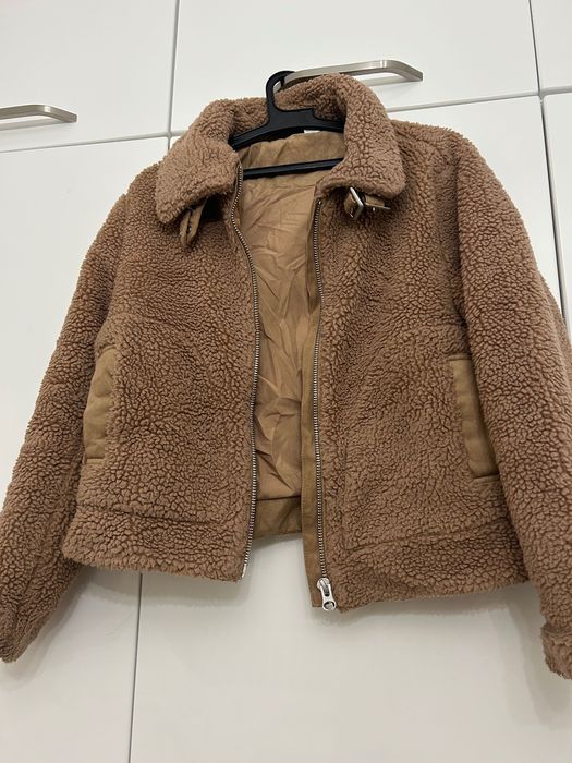 Пухкаво кафяво яке НМ