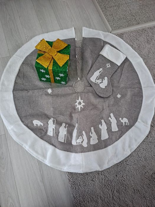 Covor brad + cizma +cadou decorativ