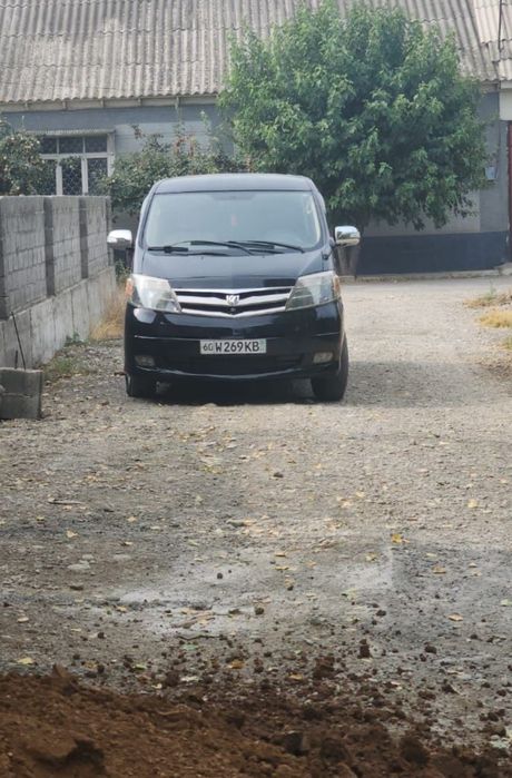 TOYOTA ALPHARD 2.4 бензин пропан Расходы йук йил 2006