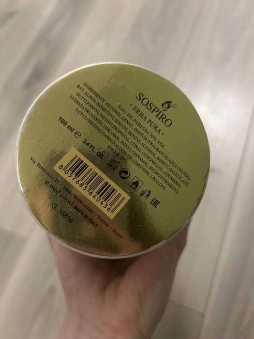 Parfum Sospiro Erba Pura