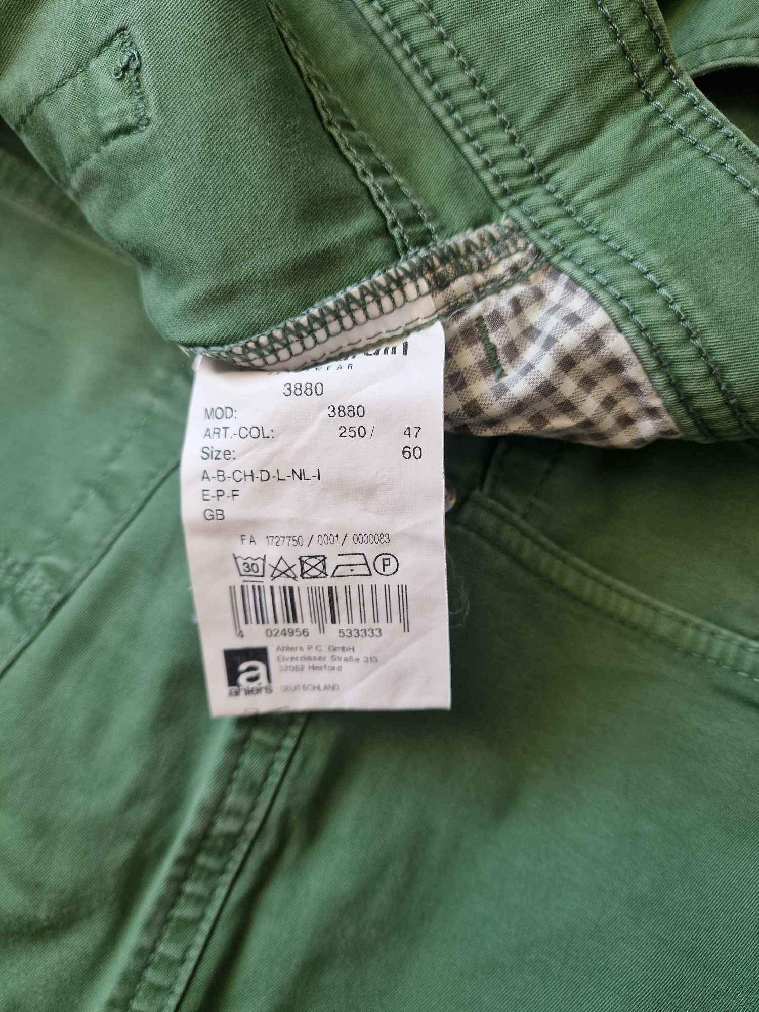Страхотен мъжки панталон голям размер PIERRE CARDIN,  размер 60 / 3XL