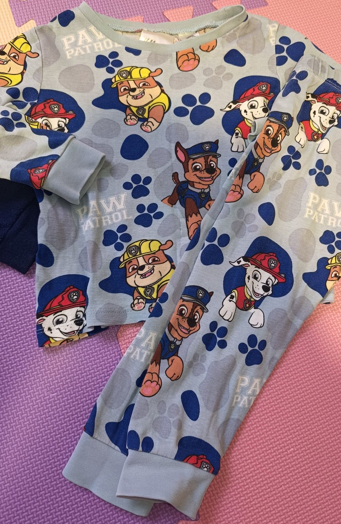 Lot 2 pijamale H&M Paw Patrol mărime 92