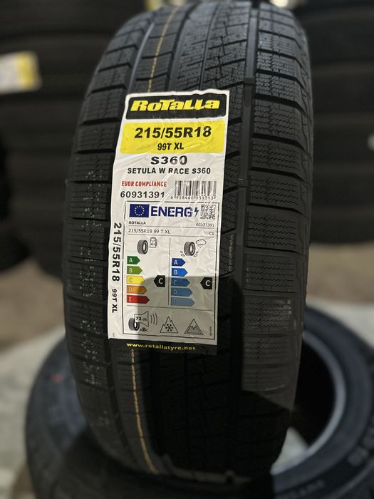 Нови Зимни Гуми ROTALLA S360 215/55R18 99T XL НОВ DOT 2155518