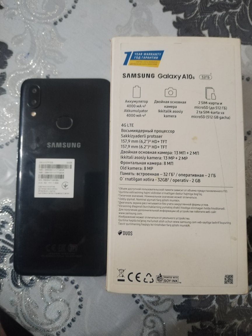 Samsung galaxy A10s