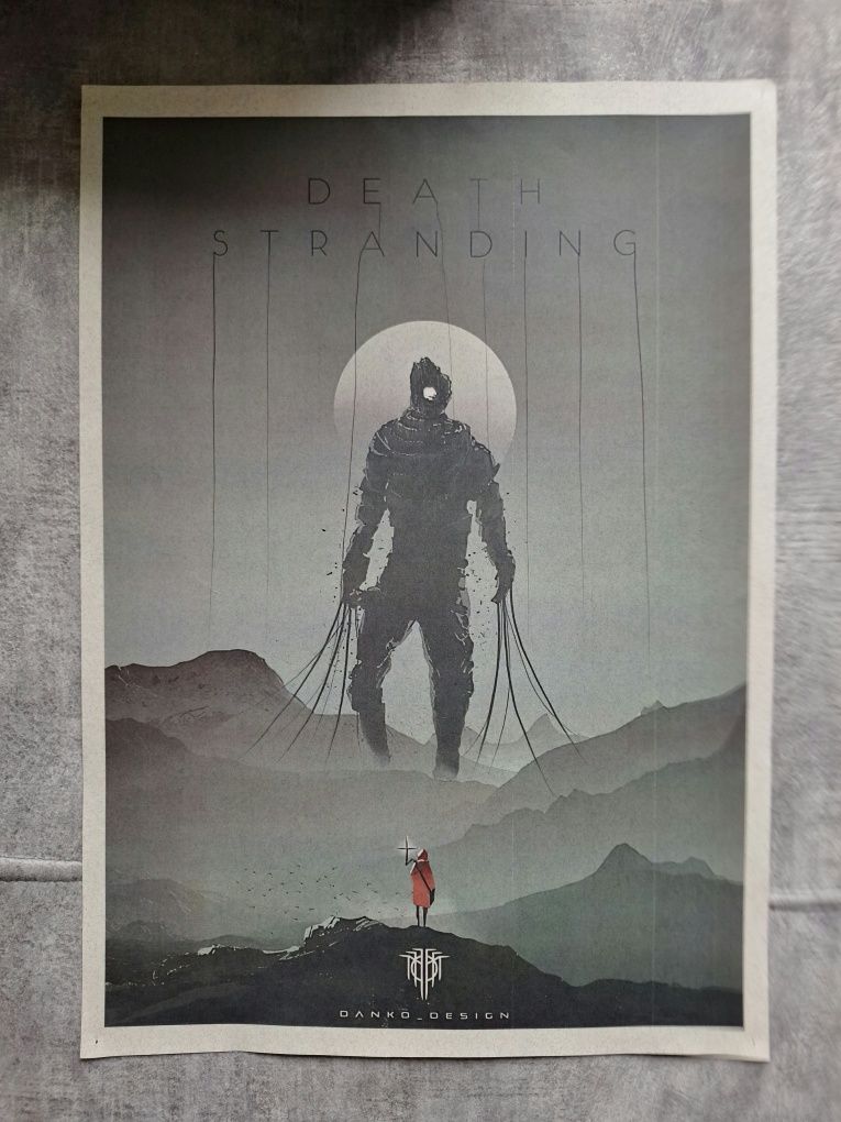 Плакаты по игре Death Stranding