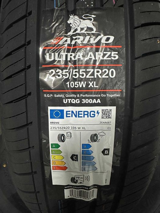 Нови летни гуми ARIVO ULTRA ARZ5 235/55R20 105W XL НОВ DOT