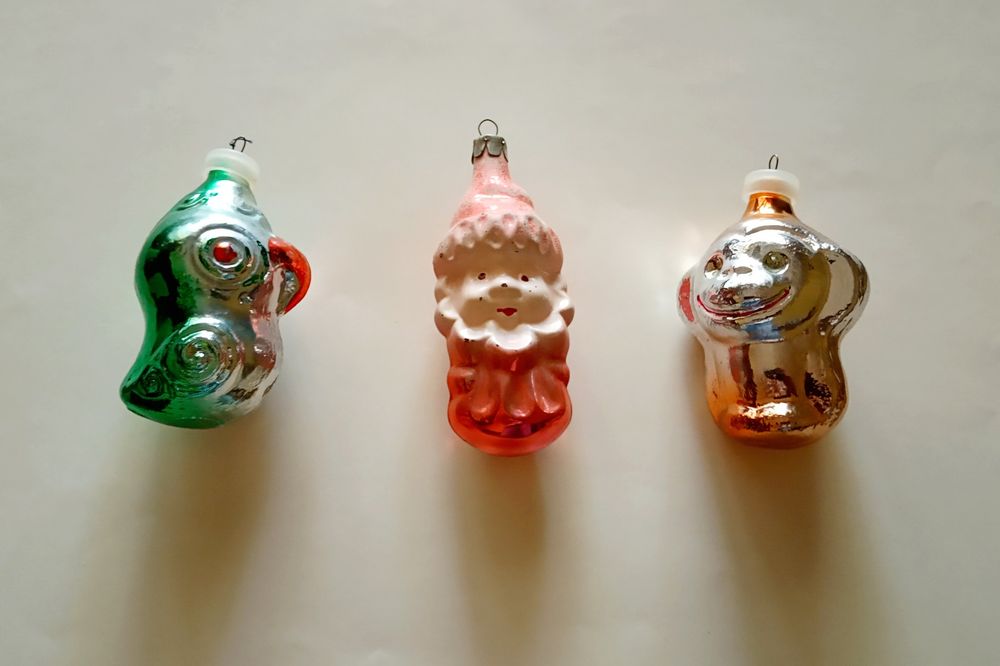 Продаются советские ёлочные игрушки