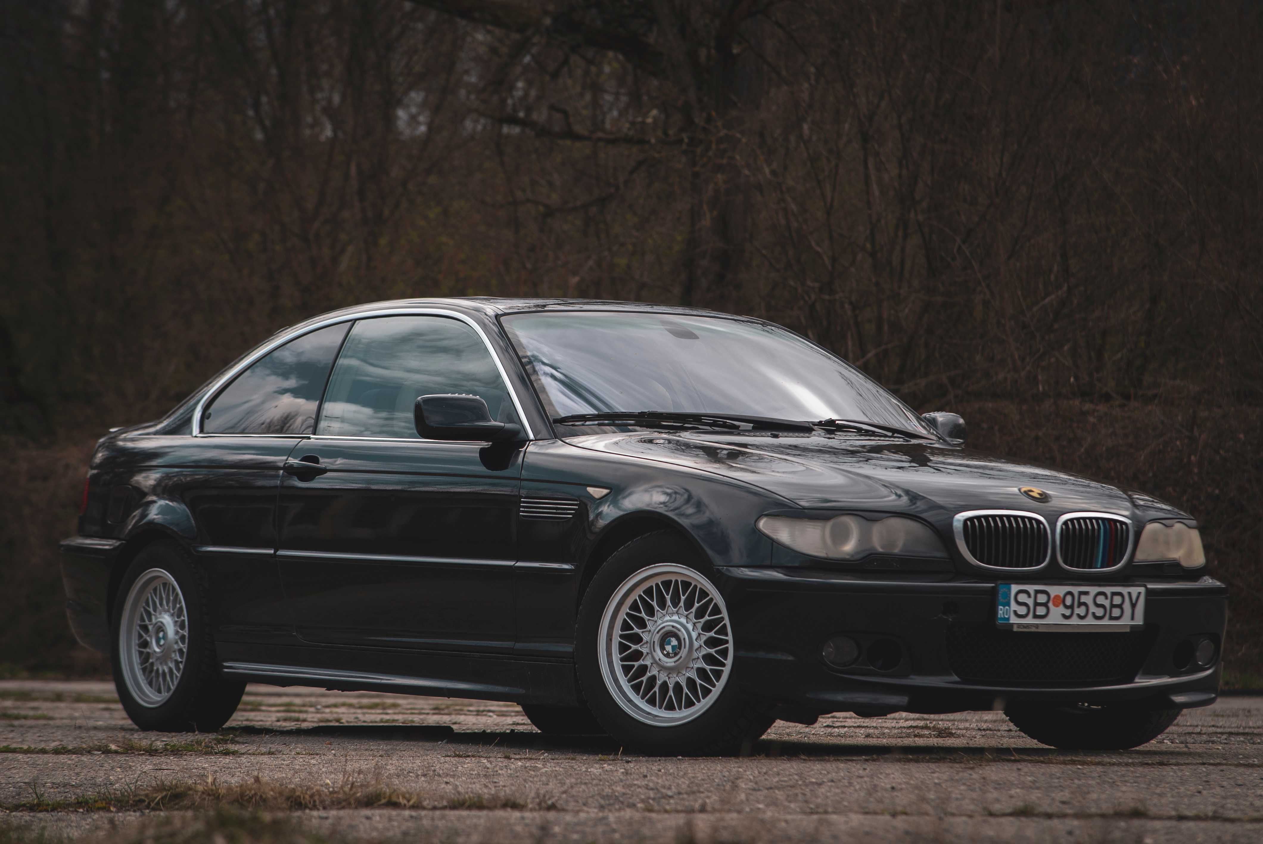BMW E46 320CD,facelift, negru/crem
