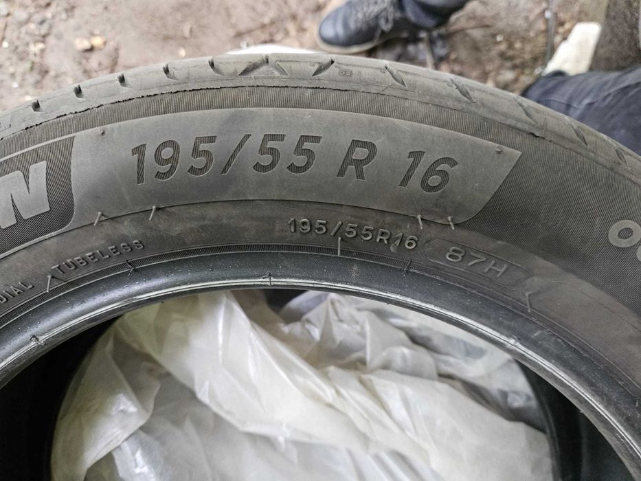 Set 4 buc anvelope vara Michelin 195 65 16, DOT 2024, profil 6 mm