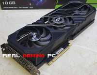 6 месяцев гарантия! PALIT GAMINGPRO RTX3080 10GB 320BIT refurbished