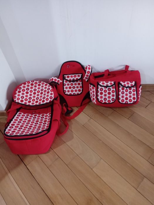 Комплект -шезлонг с легло,кенгуру и чанта