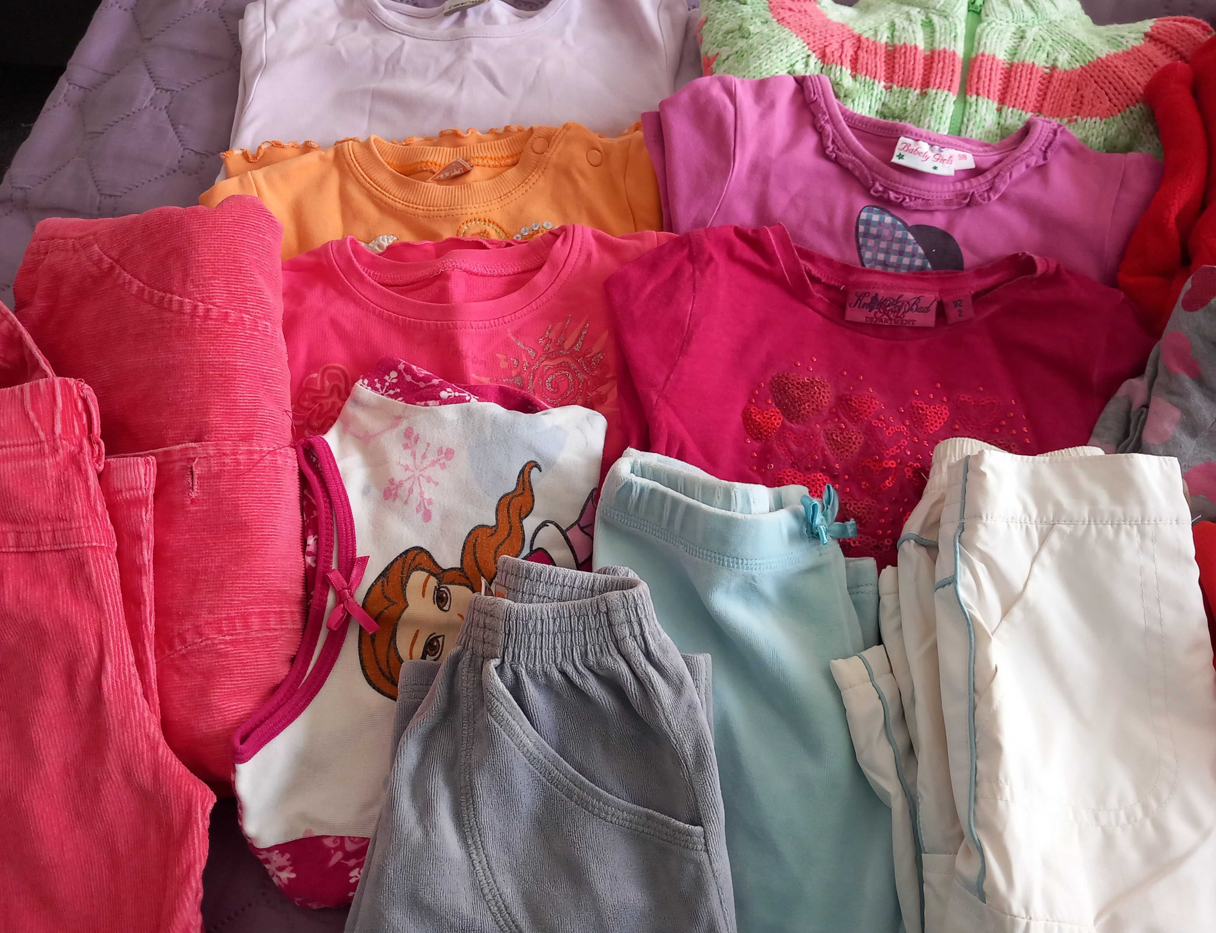 Детски дрехи 2/3 год.- блузи, суичъри, пижама, рокля