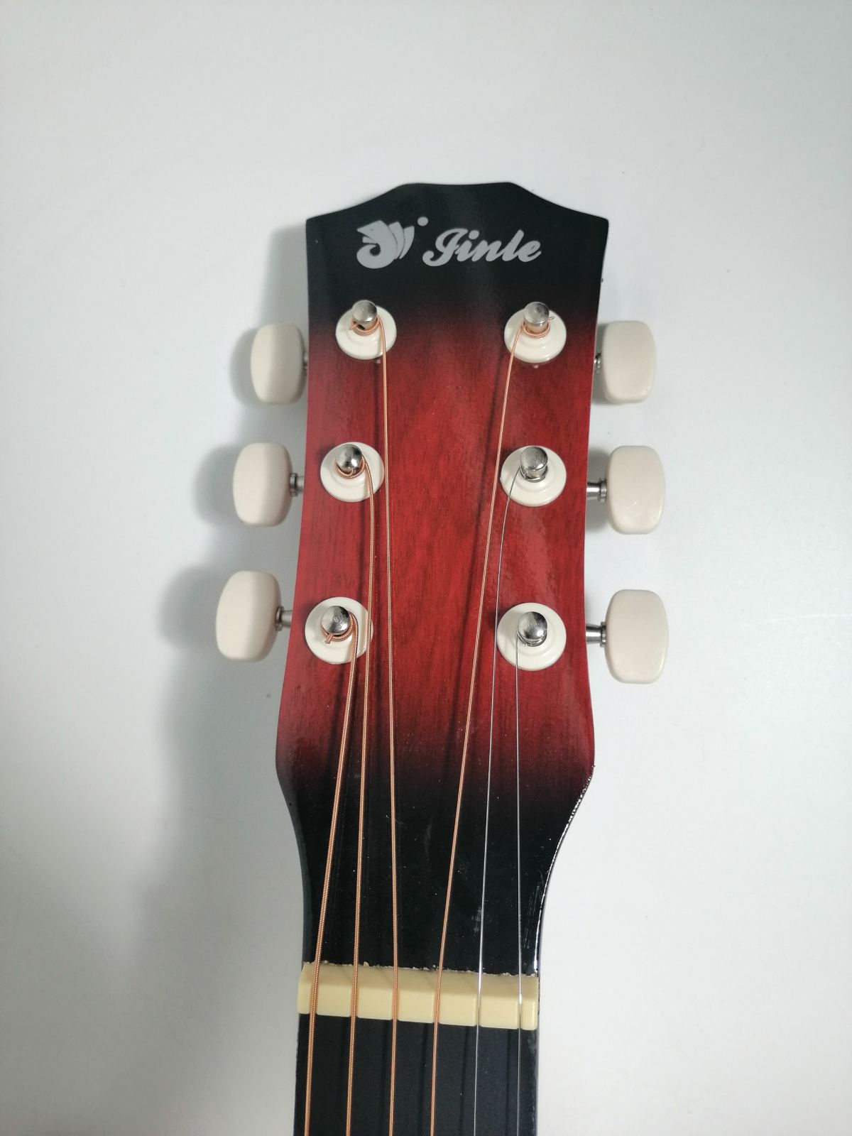 Chitara clasica din lemn 95 cm, Cutaway Country Red