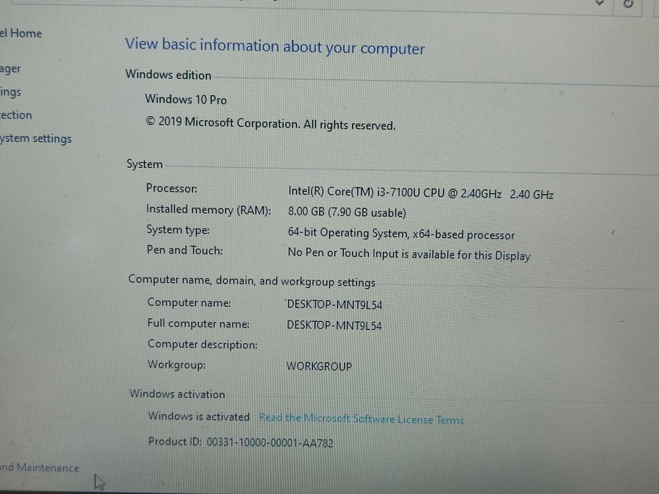 Placa de baza HP Probook 430 G4 440 G4 - i3-7100u