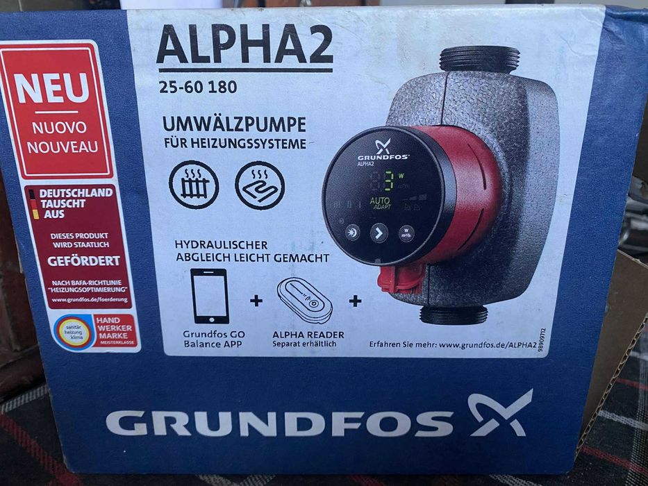 Pompa Circulatie Grundfos Alpha2 25-60-180