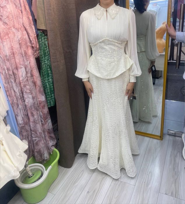 вечерний скромний двойка оргинал туркия