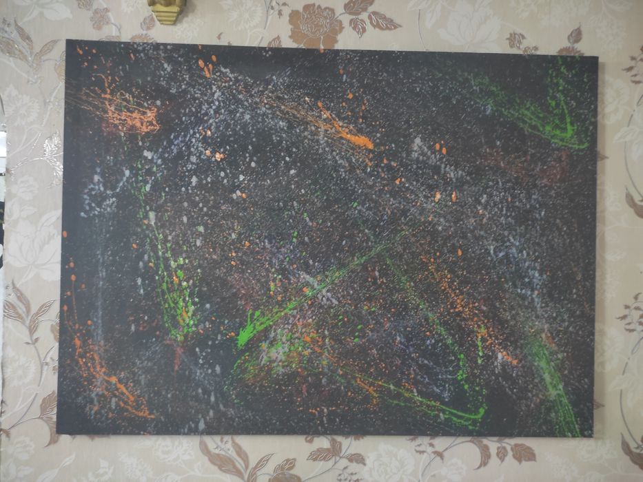 Продаётся картина абстрактный экспрессионизм. Размер картины 1.3*1.0