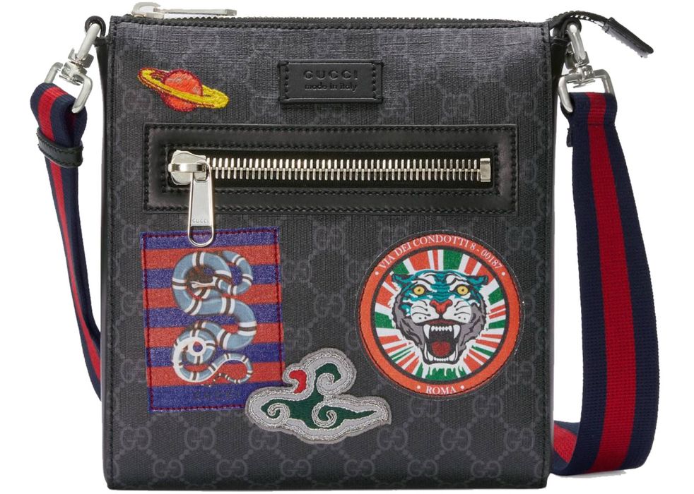 Gucci Night Courrier Messenger GG Supreme Black