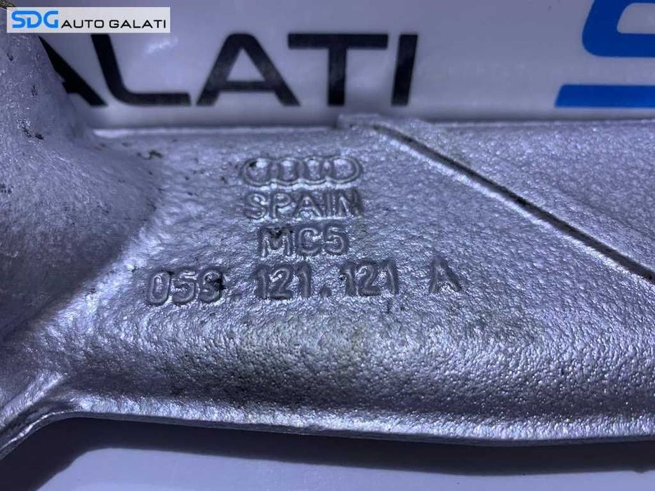 Capac Teava Conducta Lichid Racire Motor Apa Antigel Termostat VW Passat B5.5 2.5 TDI V6 AKN  2001 - 2005 Cod 059121121A [V0765]