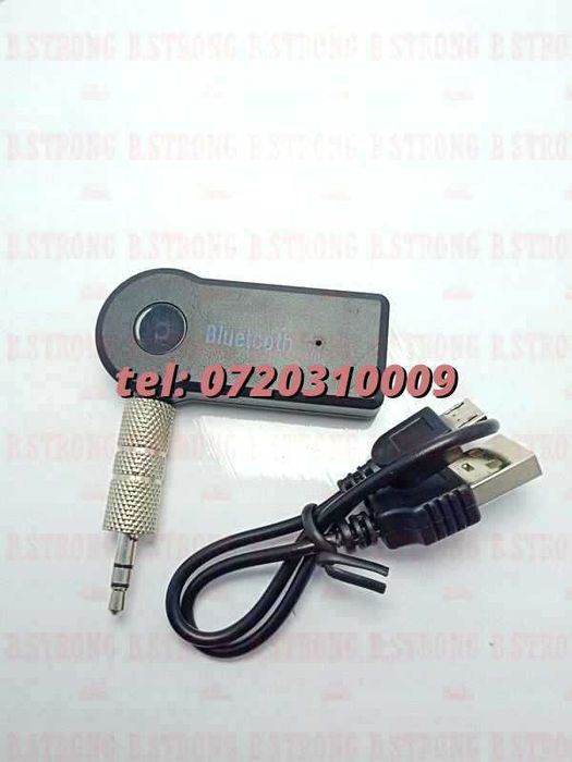 Superoferta Adaptor 35mm Audio  Bluetooth Pentru Masina Aux Streamin
