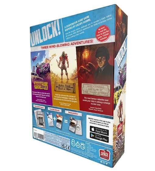 Настолна игра Unlock! Legendary Adventures, италианска версия