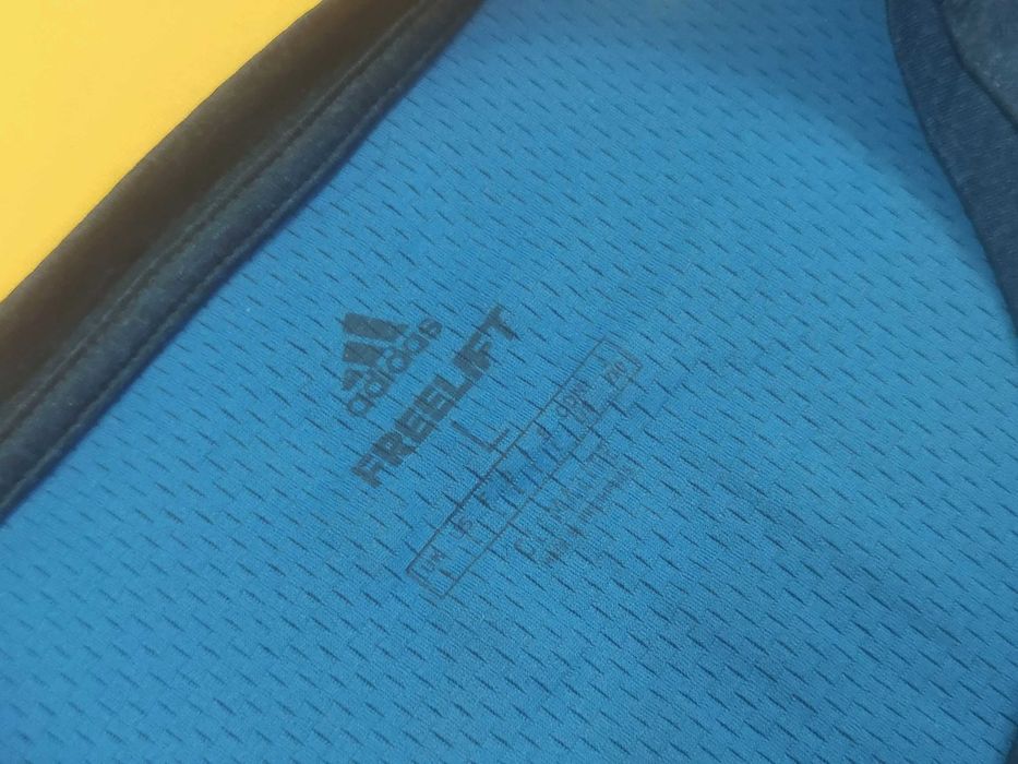 Tricou Adidas Climalite Navy Blue Freelift