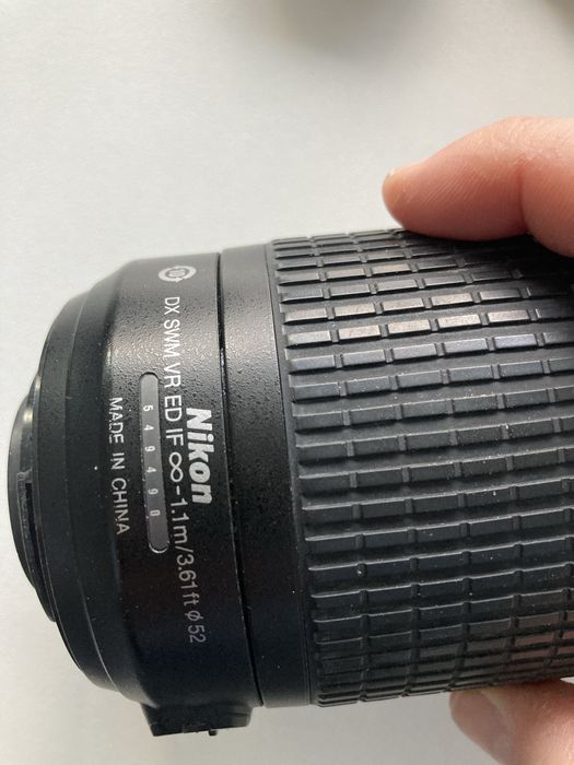 Nikon AF-S DX Nikkor 55-200mm f/4-5.6G VR, за части