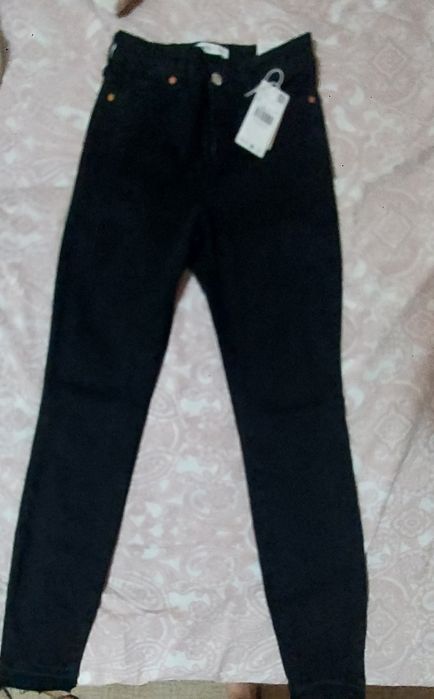 blugi skinny negri Mango 36