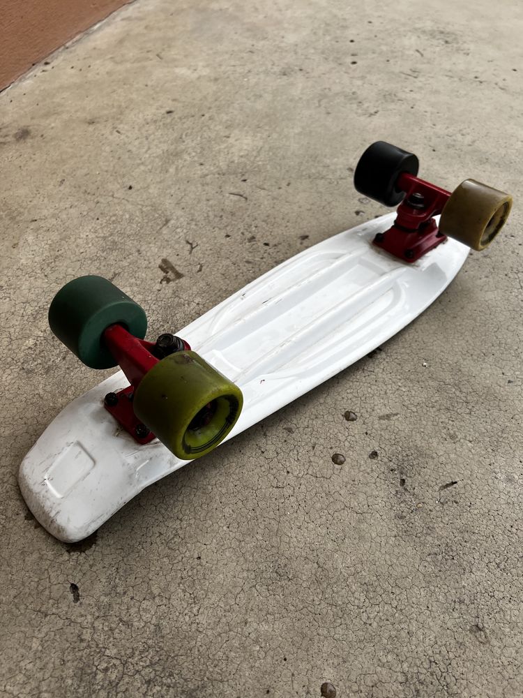 Penny board Cruiser alb