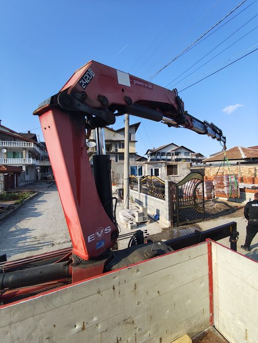 Транспортни услуги с бордови КРАН !!!