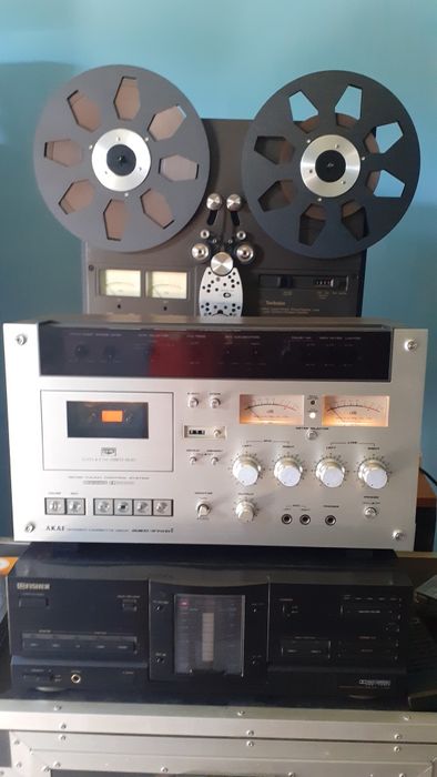 Deck Akai GX 570 MK2 thre head sistem audio