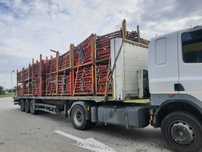 Inchiriez PLATFORMA auto, transport schela metalica, panouri DOKA etc.