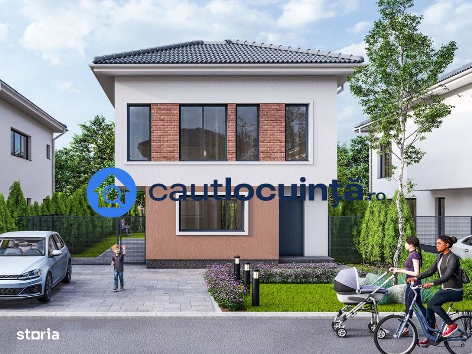 Vila De Vanzare | Moderna |  Incalzire in pardoseala | Curte Spatioasa