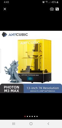 Anycubic photon m3 max 3d printer 3д принтер